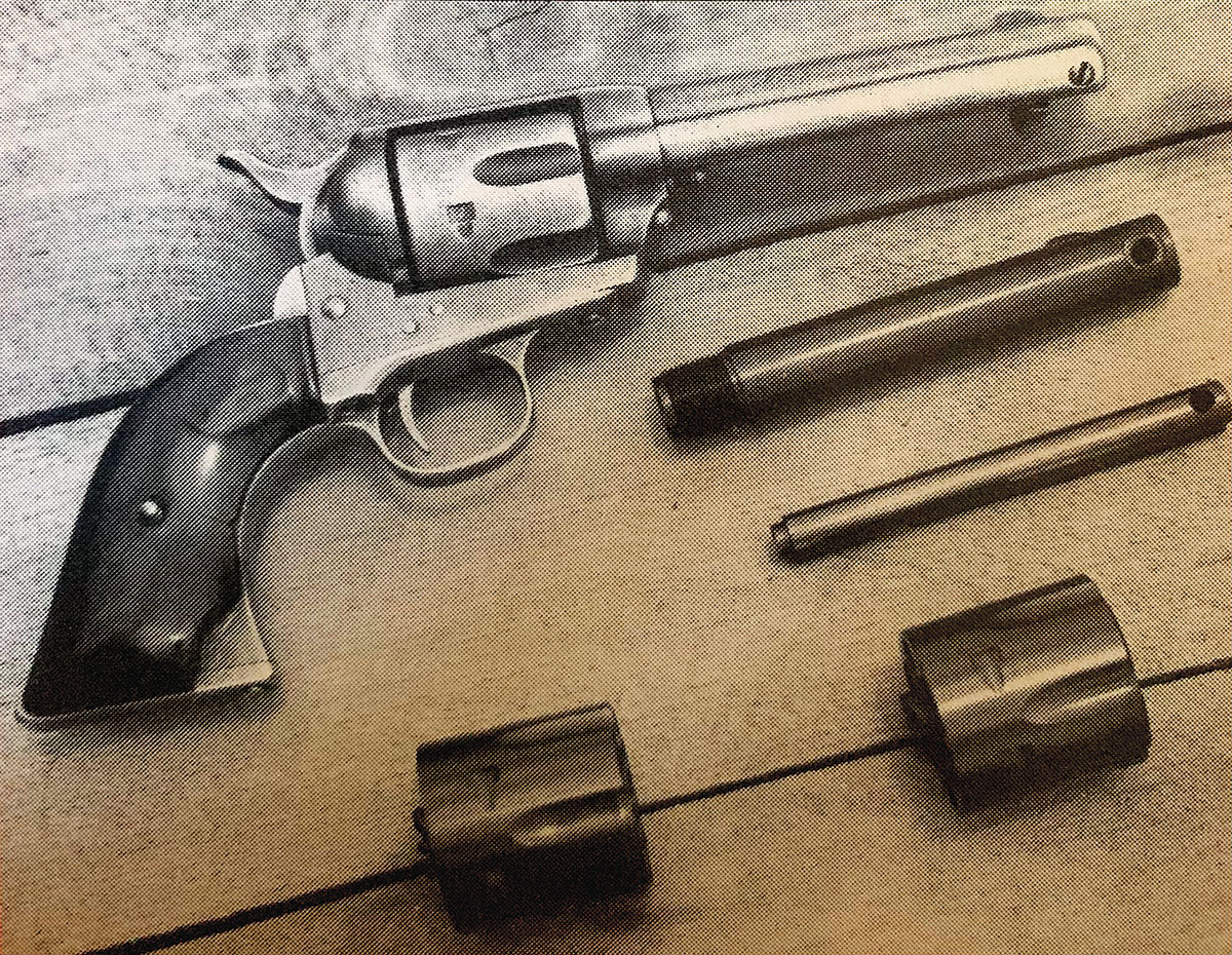 Easy-peasy, right? Replace a few parts, and you have a new gun.